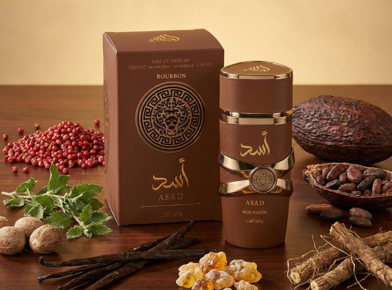 Perfume lacrado Asad Bourbon
