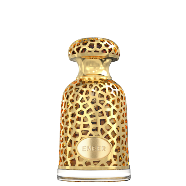 Perfume Emir em frasco dourado